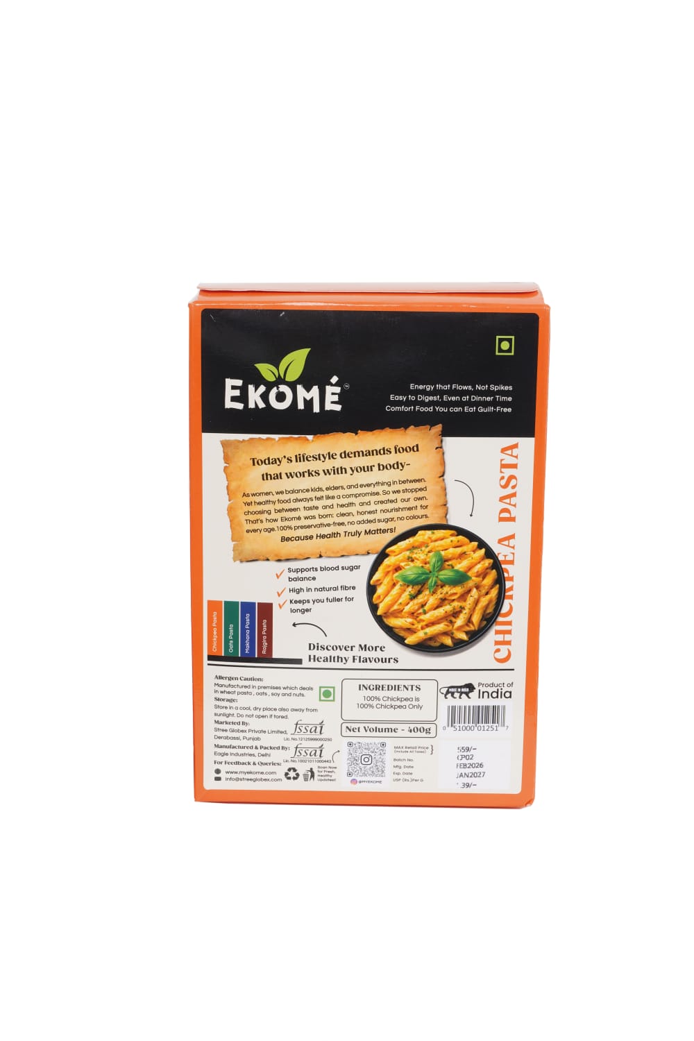 Chickpea Pasta