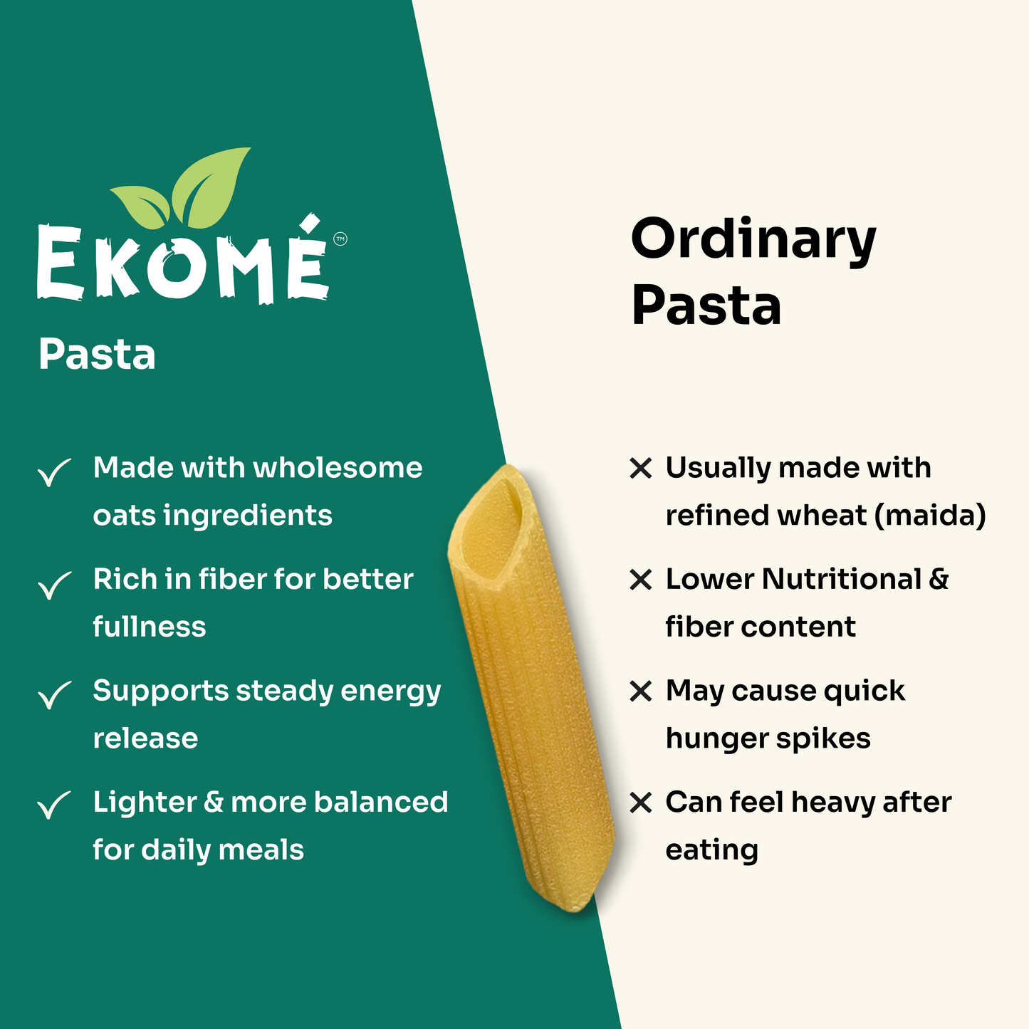 Oats Pasta