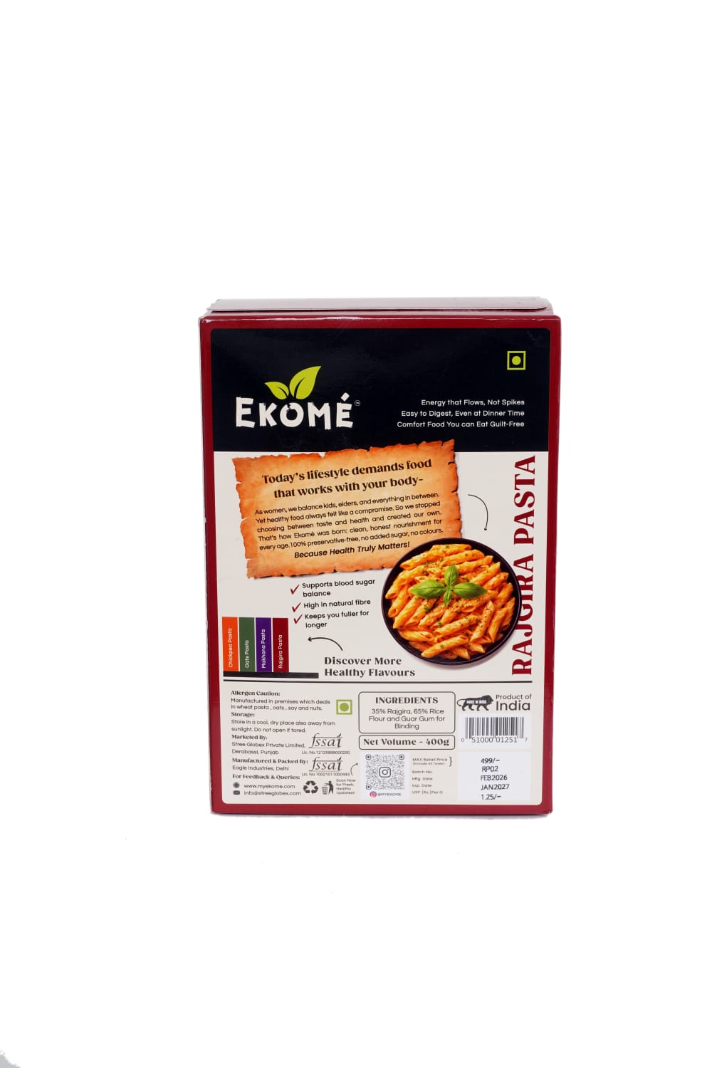 Rajgira Pasta